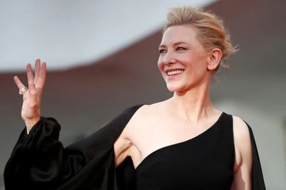 Cate Blanchett, en la alfombra roja previa a la gala.