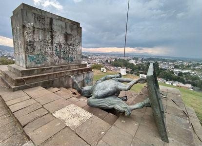 Colombia busca resignificar los monumentos de conquistadores españoles