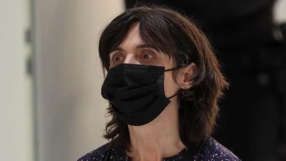La etarra Iratxe Sorzabal en un juicio en la Audiencia Nacional el pasado febrero.
