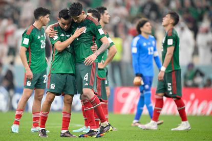 Carlos Rodríguez y Edson Álvarez tras caer eliminados en el Mundial.