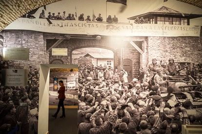 Exposición Mauthausen, memorias compartidas, en el Centro Sefarad-Israel de Madrid.