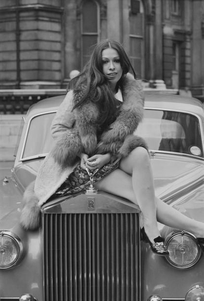 La cantante Massiel posa en Londres después de ganar el Festival de Eurovisión, el 8 de abril de 1968.