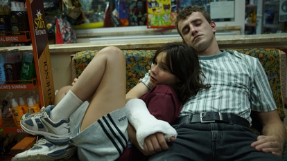 Frankie Corio (Sophie) fue elegida entre 800 niñas para el papel. A su lado, Paul Mescal (Callum), su padre en 'Aftersun'.