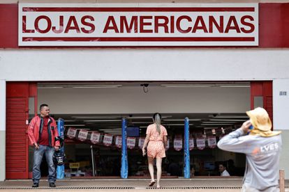 La entrada de una tienda de Lojas Americanas en Brasilia, al día siguiente de que el recién llegado consejero delegado dimitiera tras detectar un desfase contable.