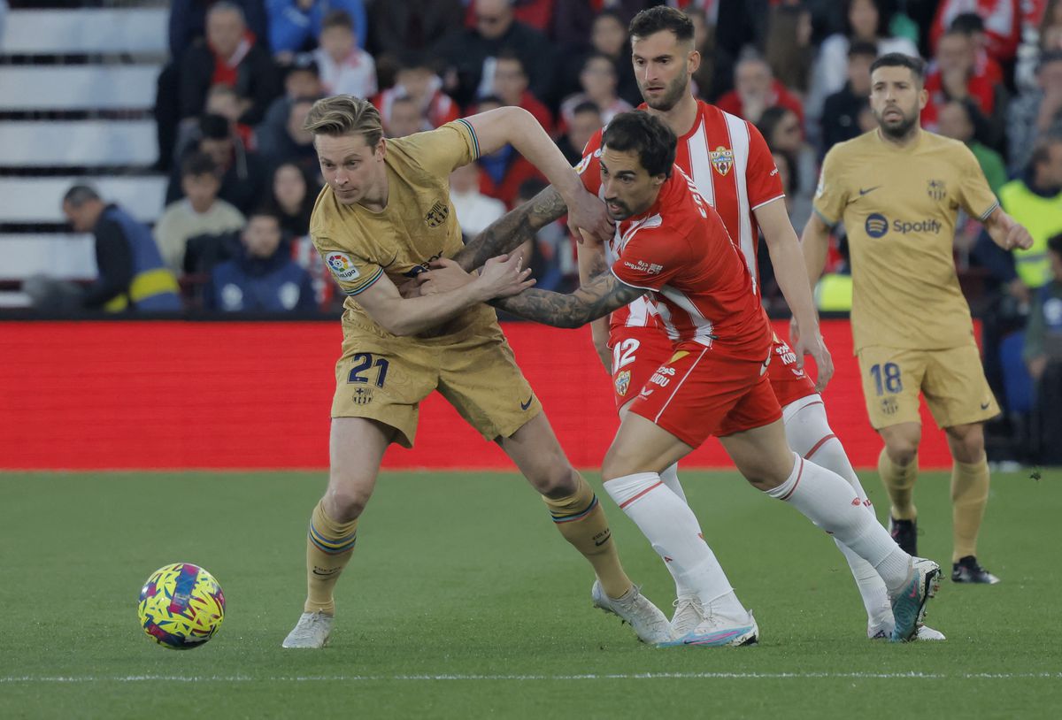 Almería – Barcelona, la Liga en directo | El conjunto azulgrana se encuentra con dificultades en el inicio del partido