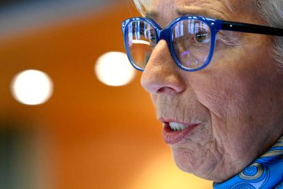 Lagarde, durante su intervención ante el Comité de Asuntos Económicos del Parlamento Europeo este lunes en Bruselas.