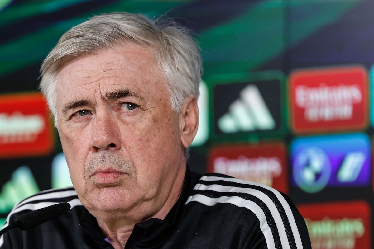 Ancelotti, antes del Clásico de Copa del Rey: “Es bastante normal tener una dependencia de Vinicius”