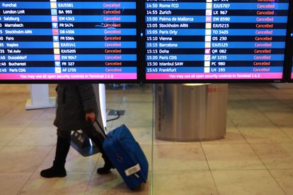 Las huelgas para pedir una subida salarial del 10,5% paralizan varios aeropuertos alemanes por tercera vez desde enero