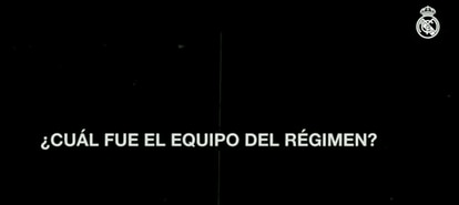 El Real Madrid responde a Laporta con un vídeo donde habla de las ayudas del franquismo al Barcelona