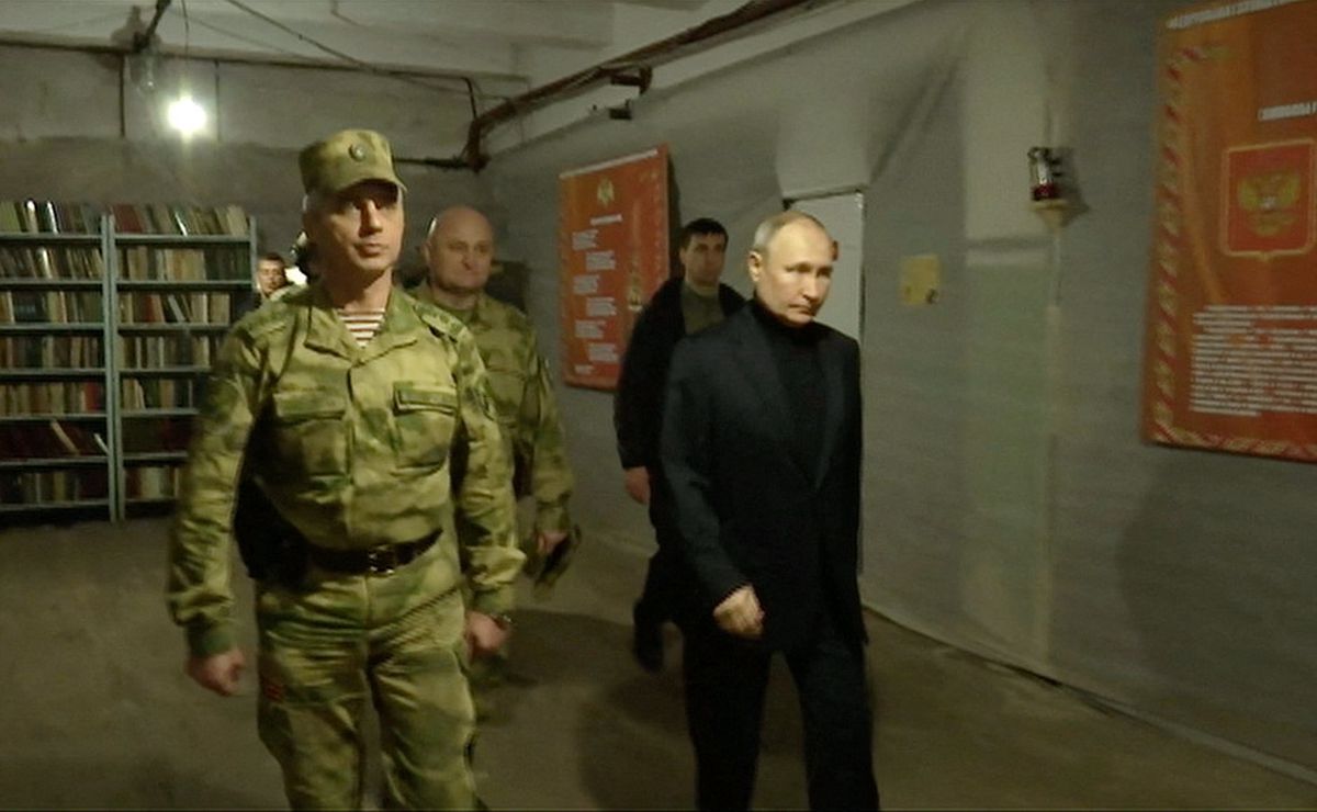 Putin visita por segunda vez los territorios ucranios ocupados por Rusia