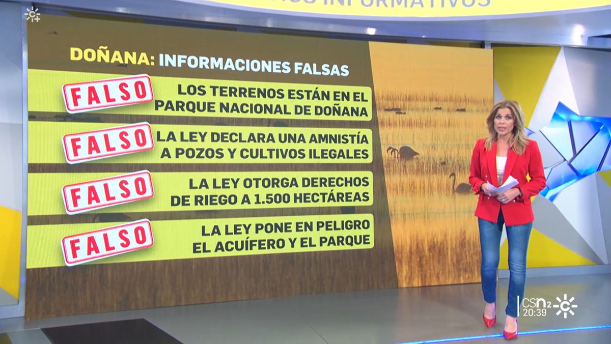 La Junta Electoral acuerda apercibir a Canal Sur por emitir noticias sobre Doñana a favor de la Junta y el PP