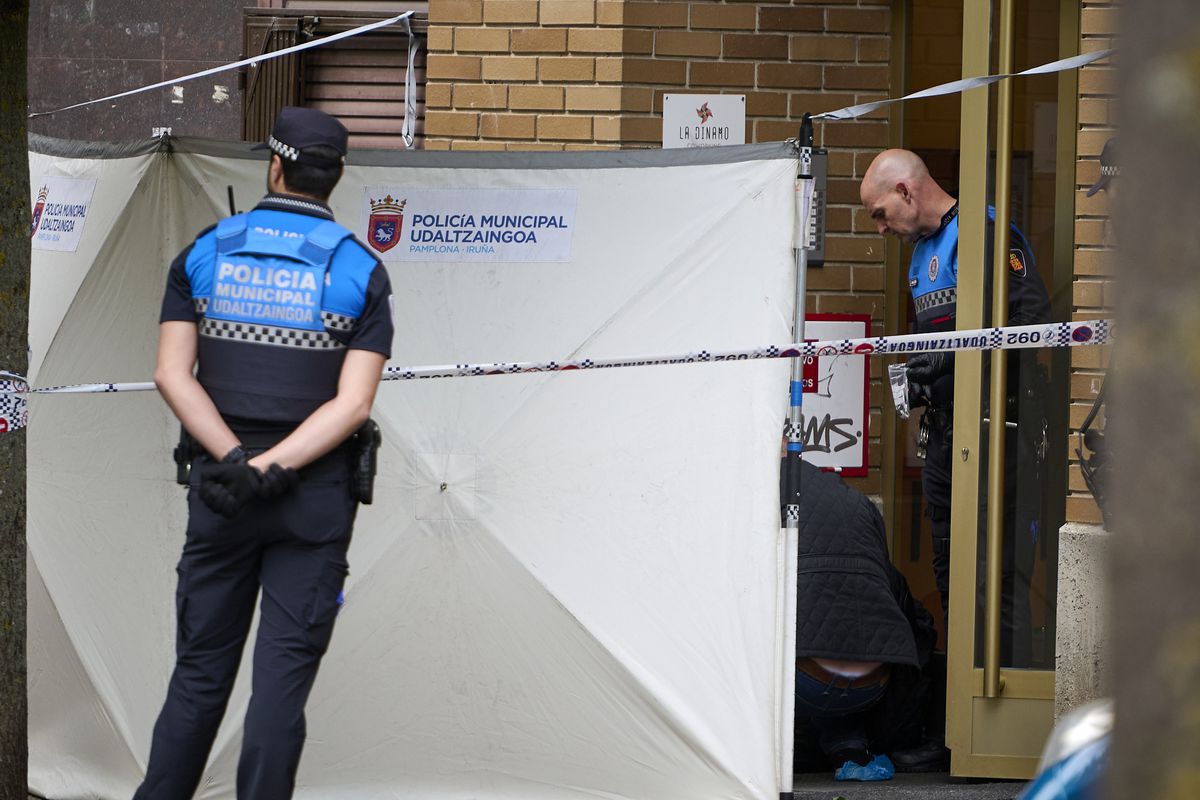 Muere acuchillado un hombre de 45 años en Pamplona