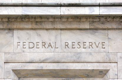 Fachada de la sede de la Reserva Federal, en Washington.