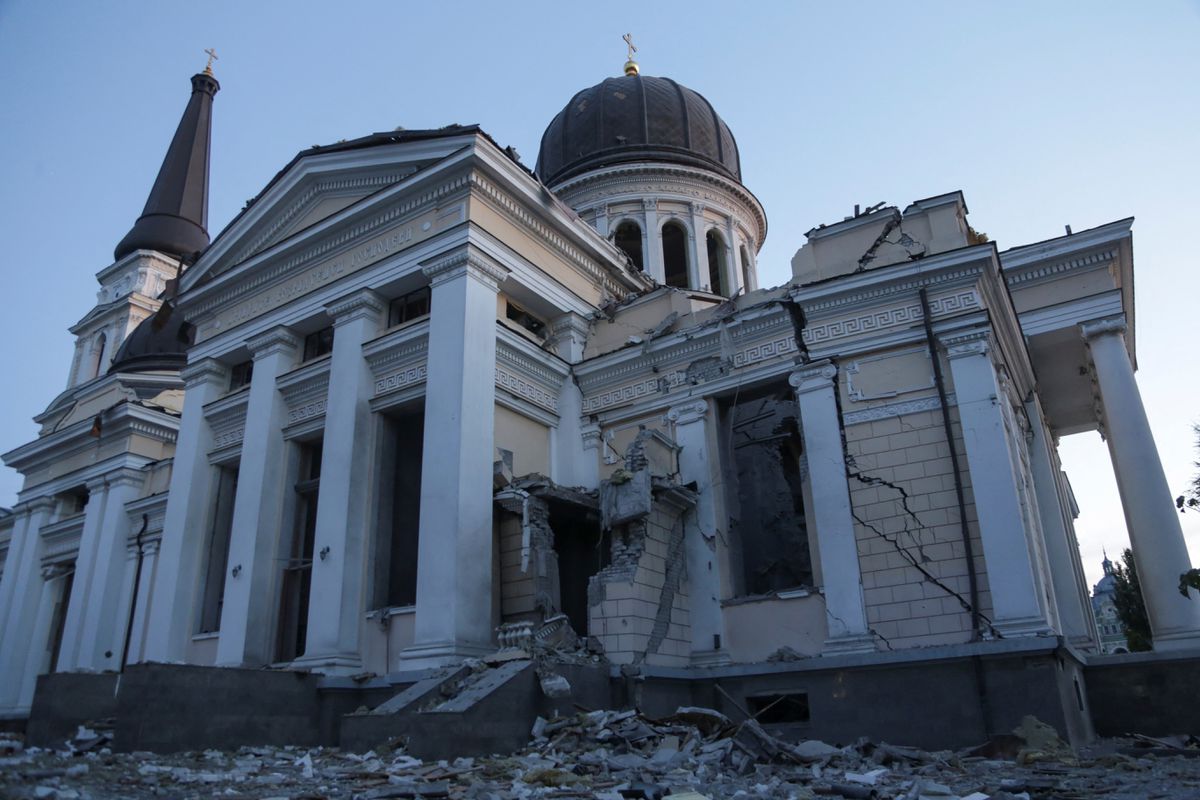 Guerra Ucrania – Rusia: últimas noticias en directo | Rusia destruye parte de la catedral ortodoxa de Odesa en el quinto ataque a esta ciudad esta semana