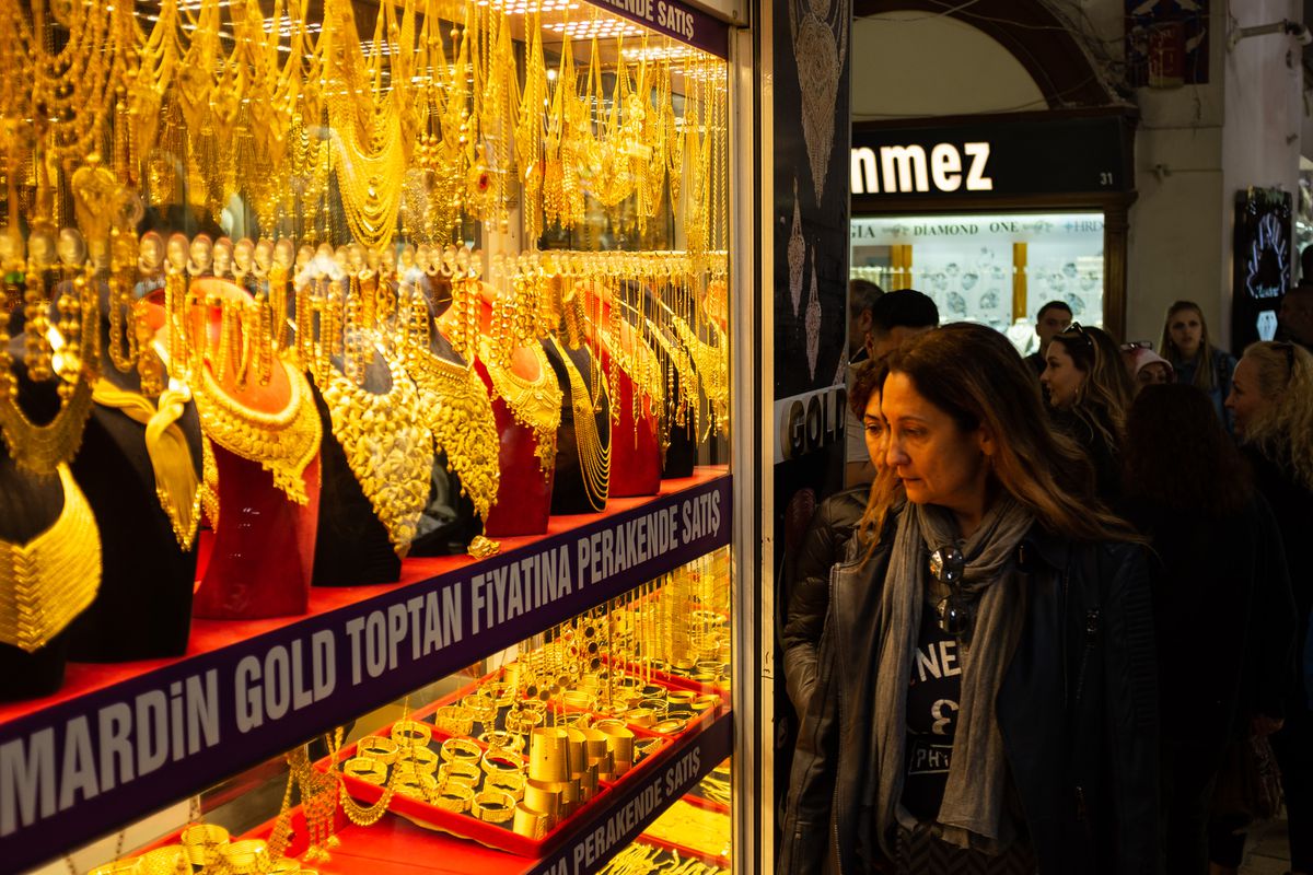 Locura por el oro en Turquía
