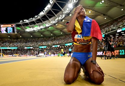 La Yulimar Rojas guerrera, campeona del mundo por cuarta vez y voz del empoderamiento de la mujer deportista
