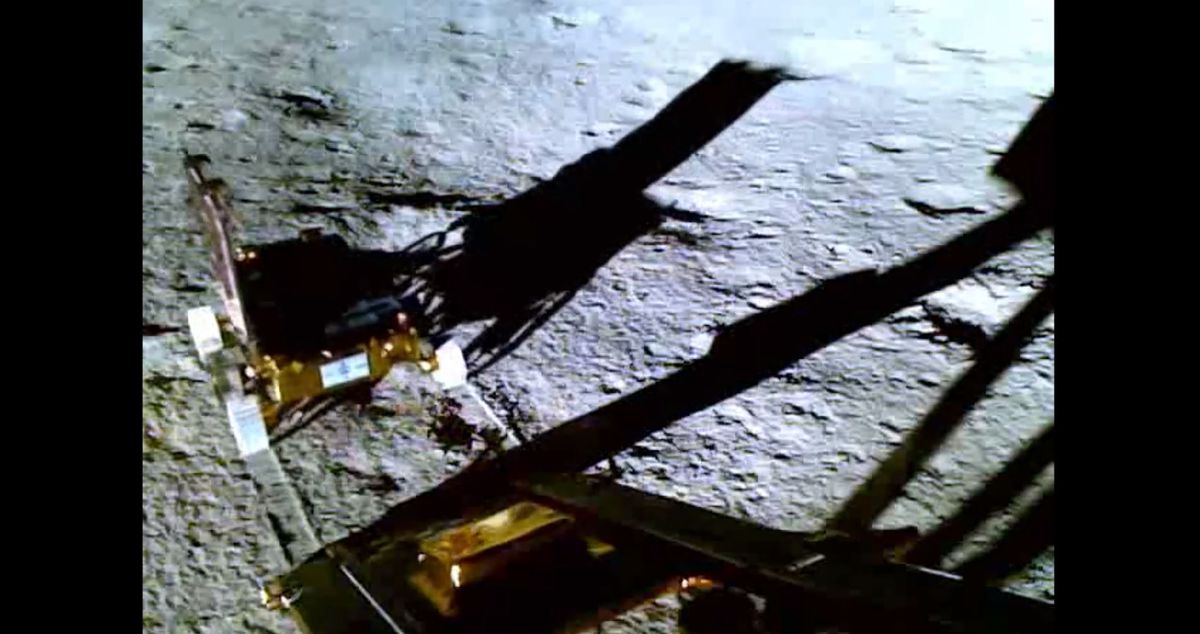 La India ya se pasea por la Luna