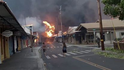 Hawaii fire