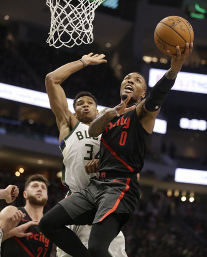 Damian Lillard en una foto de archivo.