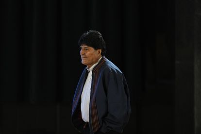 Evo Morales, expresidente de Bolivia, durante una reunión del Grupo de Puebla en Buenos Aires, el pasado 21 de marzo.