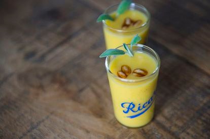Un chupito de aperitivo