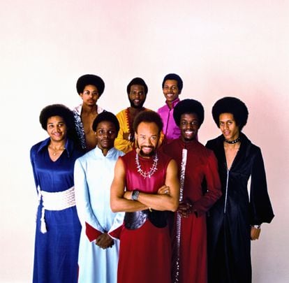Earth, Wind & Fire en 1972.