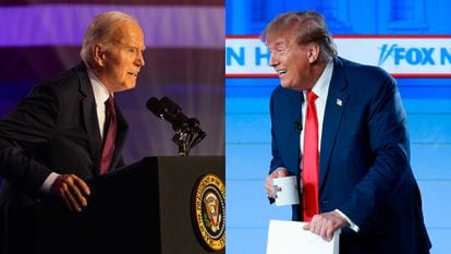 Biden and Trump