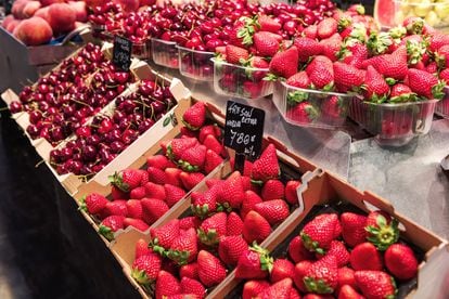 Fresas a la venta en un mercado, en una imagen de archivo.