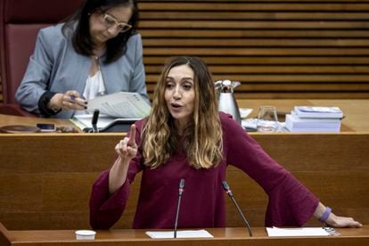 Isaura Navarro, en su intervención.