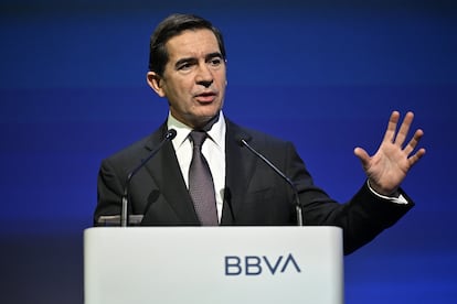 El presidente de BBVA, Carlos Torres, Vila, en una imagen de archivo.
