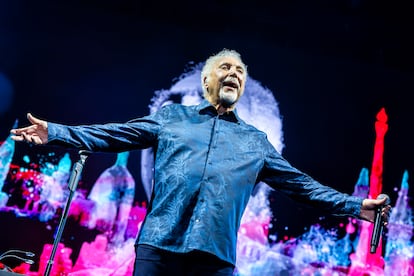 Concierto de Tom Jones en las Noches del Botánico, el 17 de junio de 2024 en Madrid.