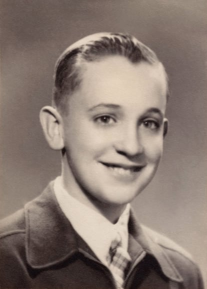Una imagen de la infancia de Francisco sin fecha.