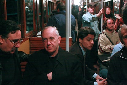 Una imagen de 2008 en Buenos Aires cuando Bergoglio era cardenal.