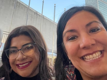 Ximena Guzmán, secretaria particular de la jefa de Gobierno de Ciudad de México, Clara Brugada, en una fotografía compartida en su cuenta de Facebook.