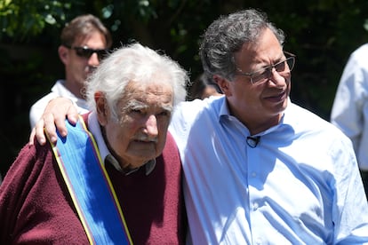 Gustavo Petro y José 'Pepe' Mujica