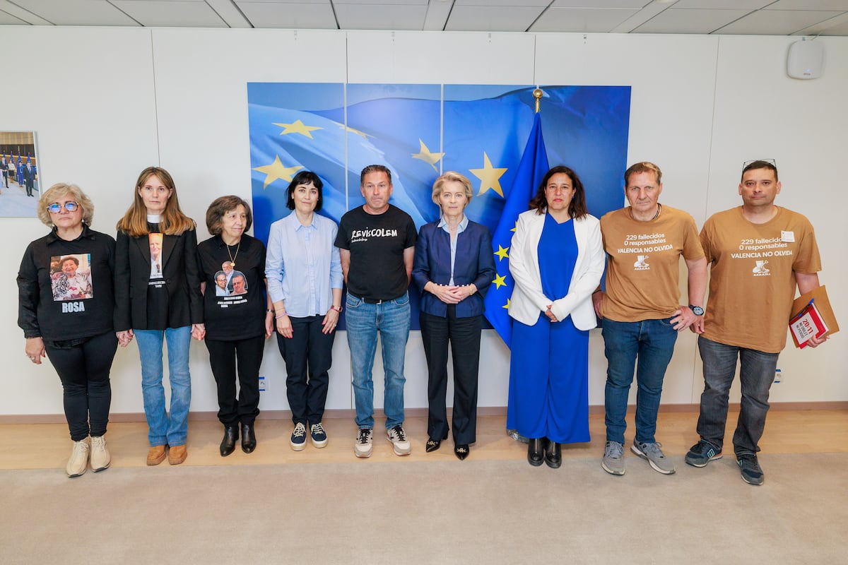 Las víctimas de la dana en Bruselas: “Nos hemos sentido escuchados”