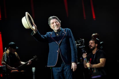 Concierto de Joaquín Sabina en el Movistar Arena de Madrid.