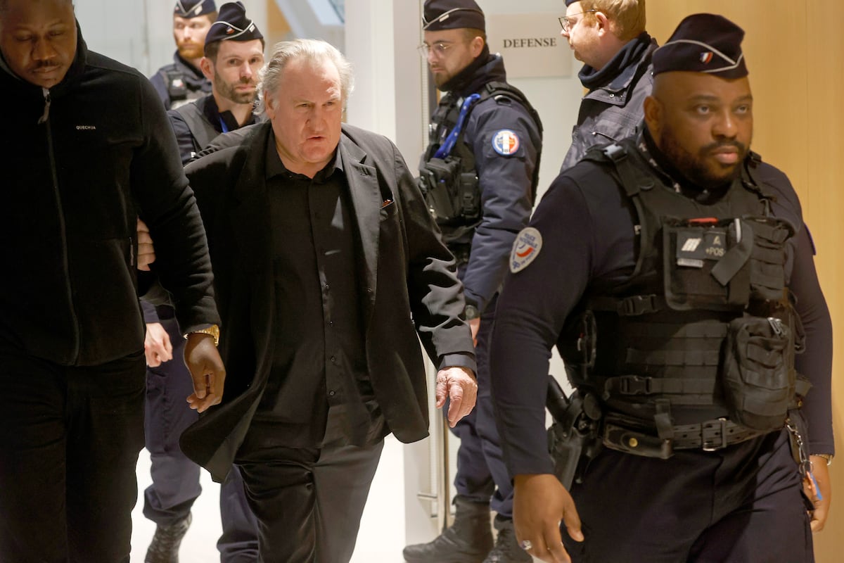 Gérard Depardieu, condenado a 18 meses de prisión por agresión sexual
