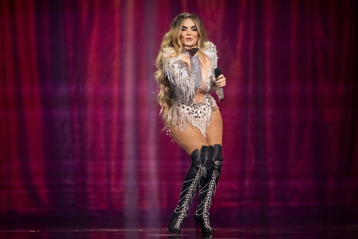 El público despega en X con el helicóptero de Melody en Eurovisión