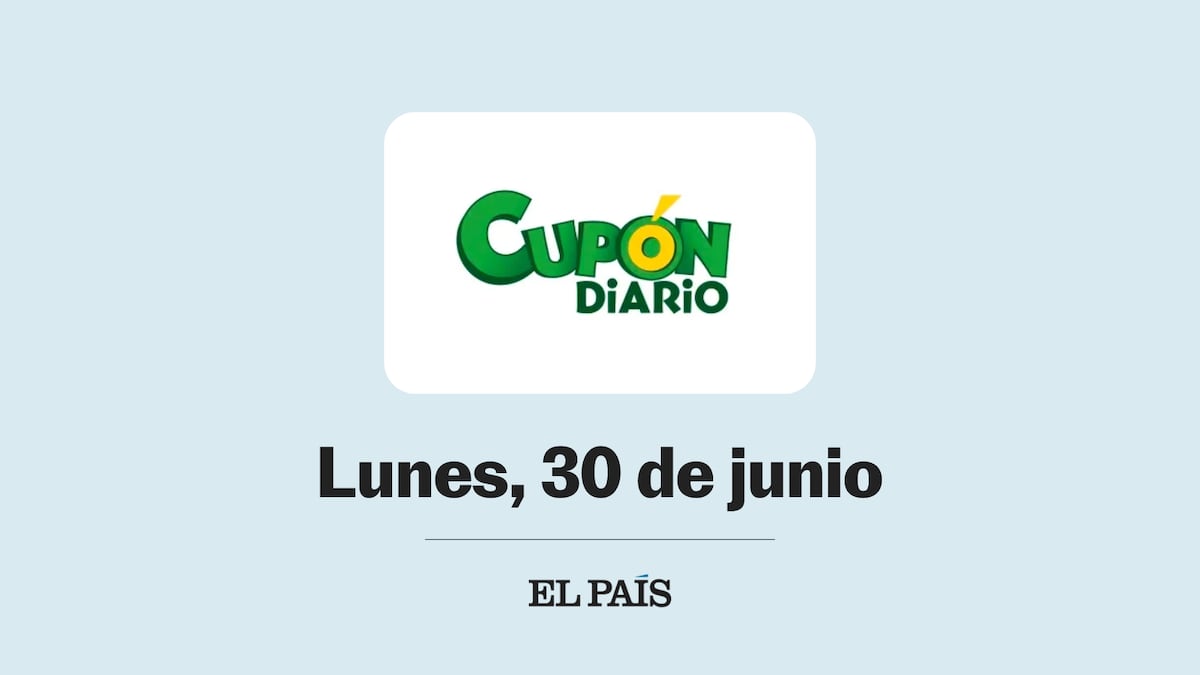 Cupón diario de la ONCE: comprobar sorteo del lunes 30 de junio