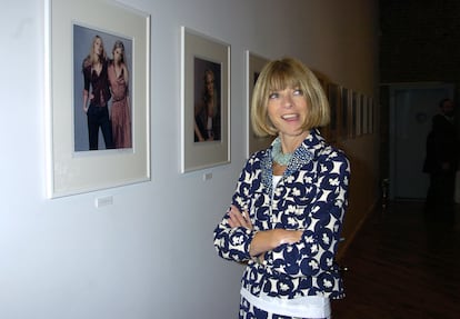 Anna Wintour en el 50º aniversario de Ann Taylor, en Nueva York, en 2004.