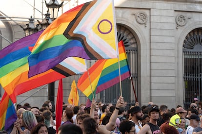 Una manifestación por el Orgullo LGBT en Barcelona, en una imagen de archivo.