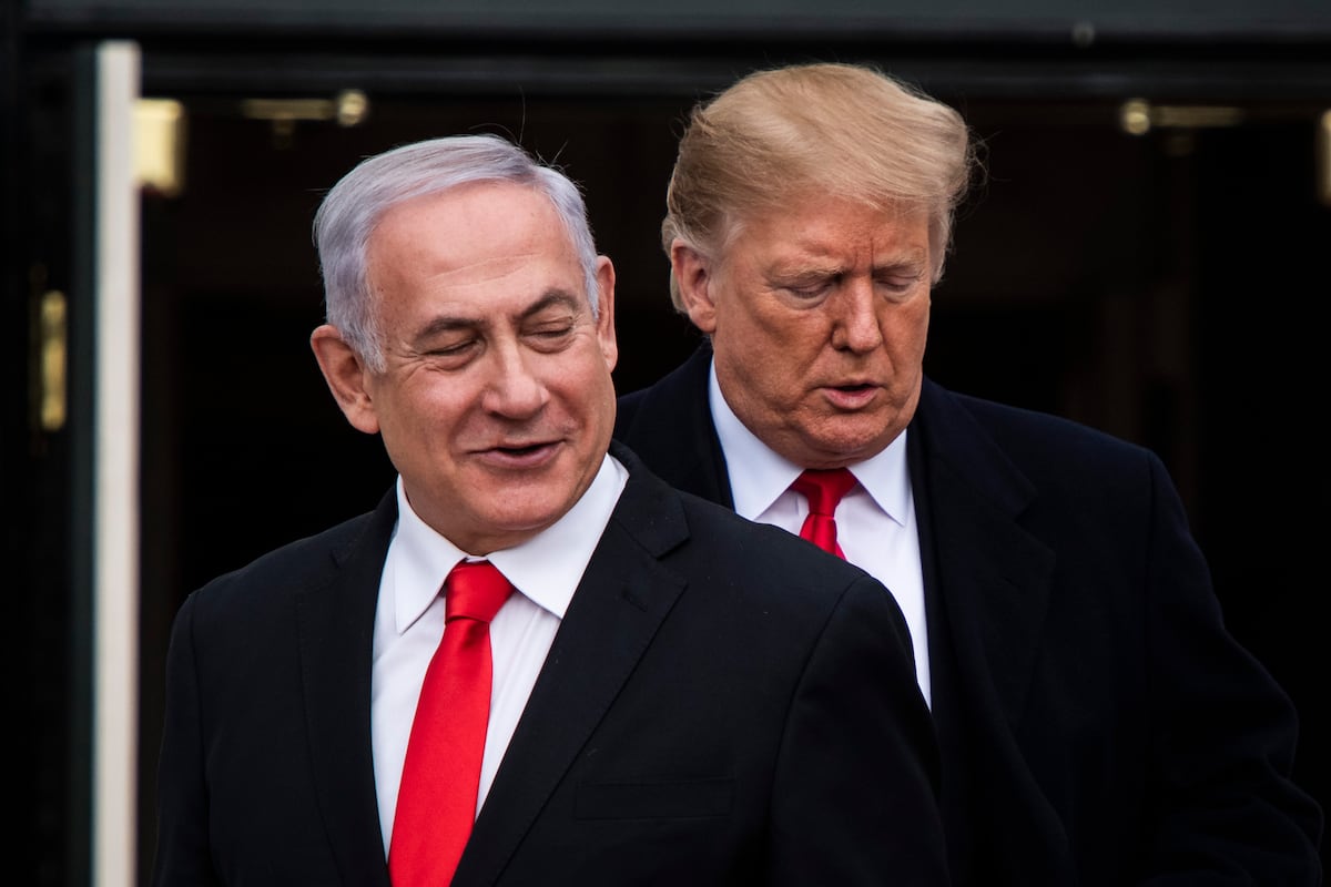 Trump amenaza con cancelar la ayuda a Israel si la Justicia no cierra los casos de corrupción contra Netanyahu