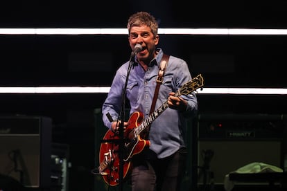 Noel Gallagher en un momento del recital. 