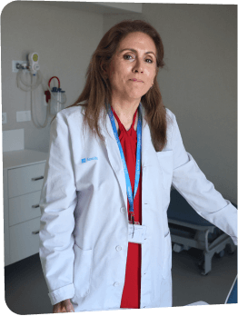 Foto de Pilar López Criado, jefa del servicio de Oncología del Hospital Blua Sanitas Valdebebas